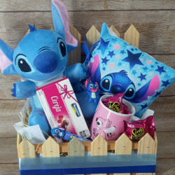 Cesta Especial "Stitch"